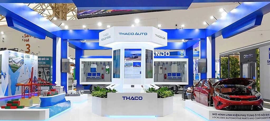 Gian hàng THACO tại Triển lãm – Đỉnh cao công nghiệp Việt