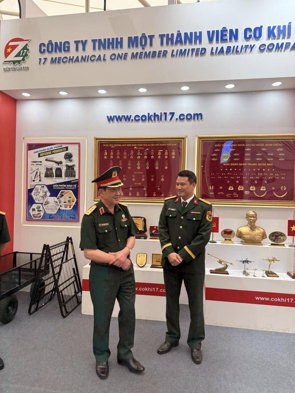Gian hàng Cơ Khí 17 – Biểu tượng của sức mạnh sáng tạo Việt