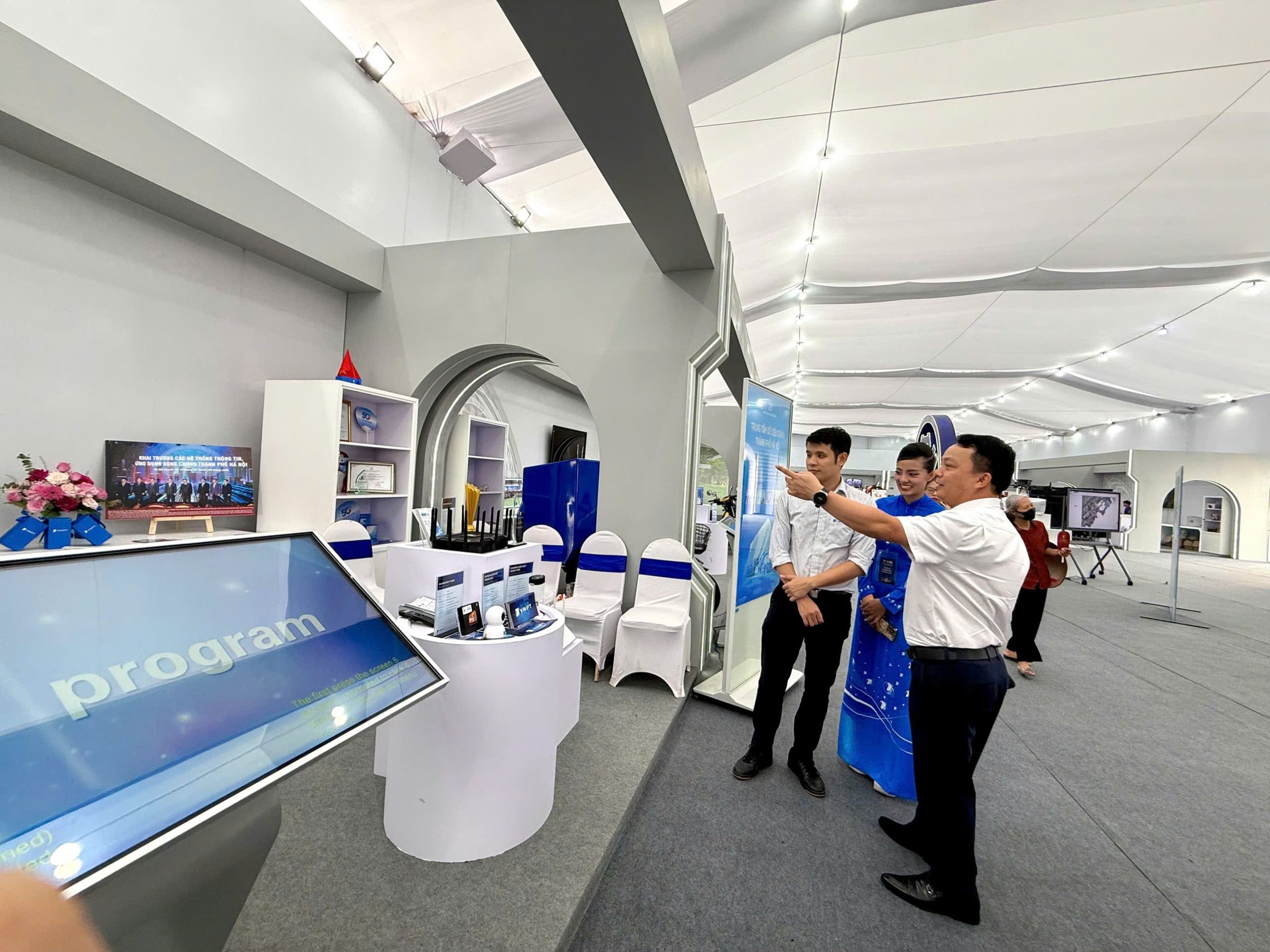 VNPT tại Triển lãm Thành tựu Đất nước – Điểm nhấn công nghệ ấn tượng