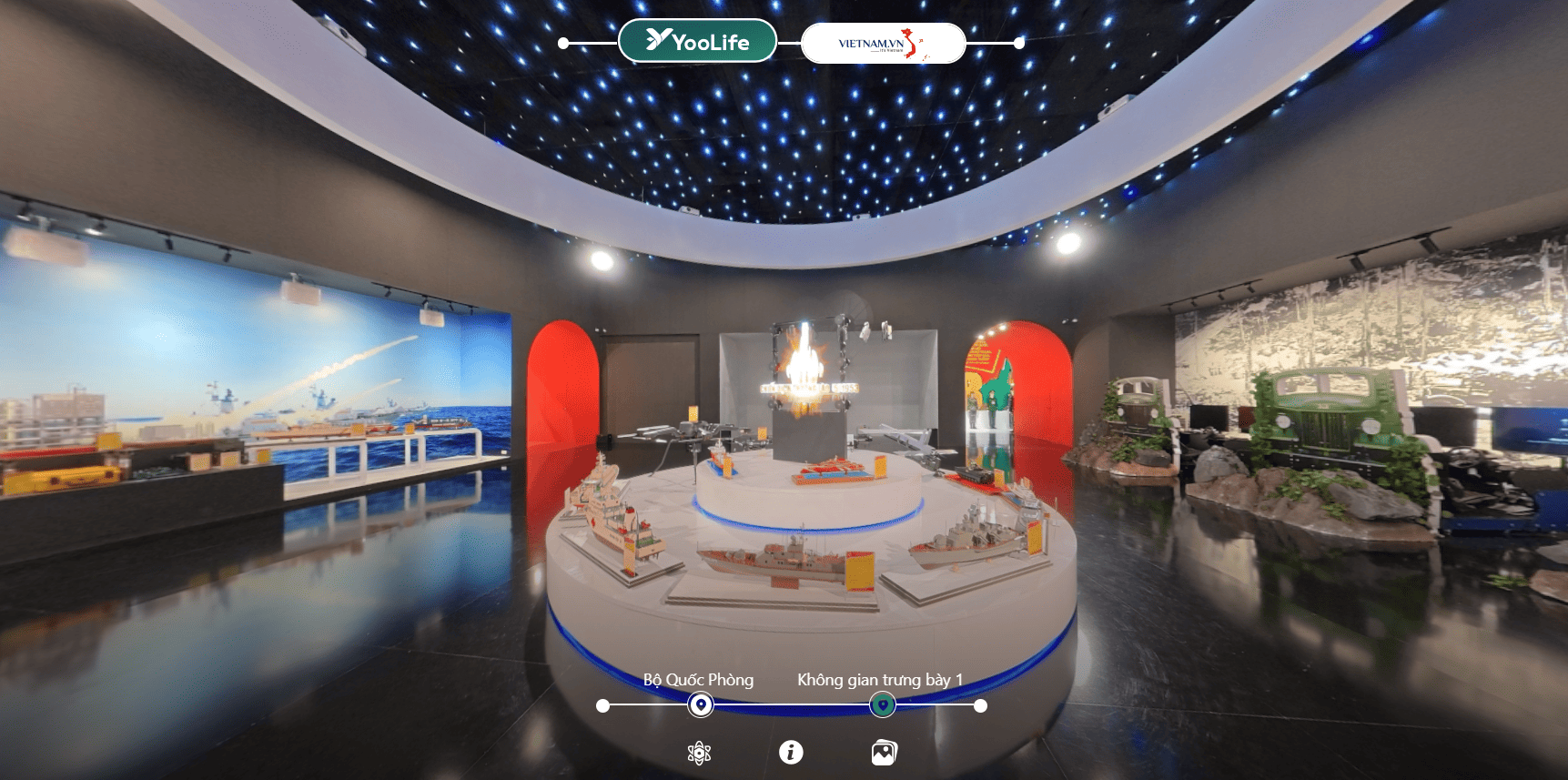 Khám phá gian hàng của Bộ quốc phòng tại triển lãm A80