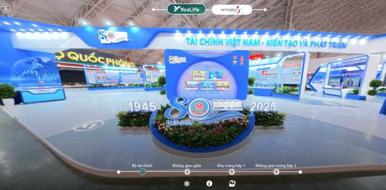 YooLife – Trải nghiệm gian hàng Bộ Tài chính trên không gian số