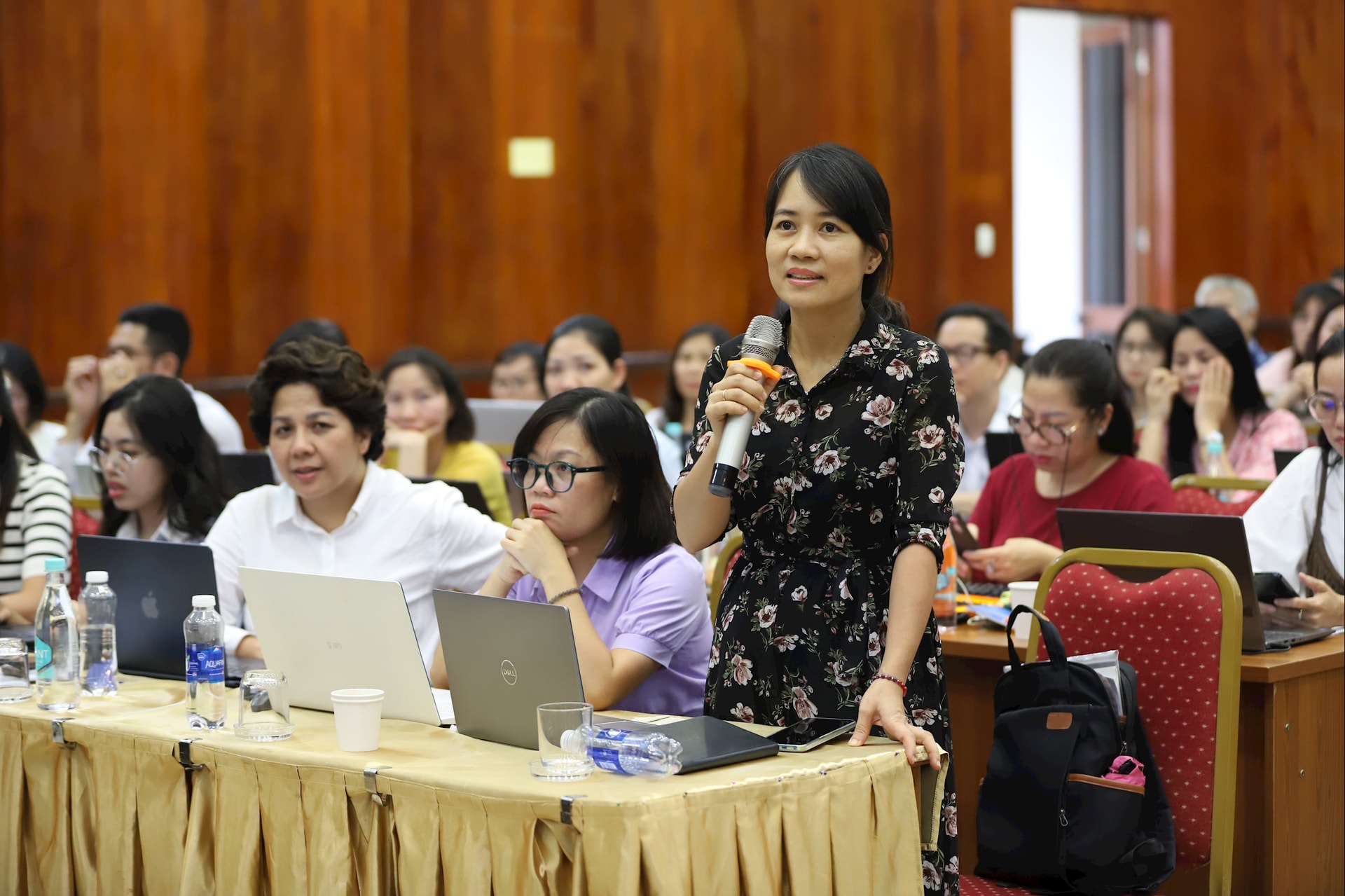 Khóa học được tổ chức với mục tiêu giúp đội ngũ cán bộ ngành thông tin – thư viện nâng cao nhận thức