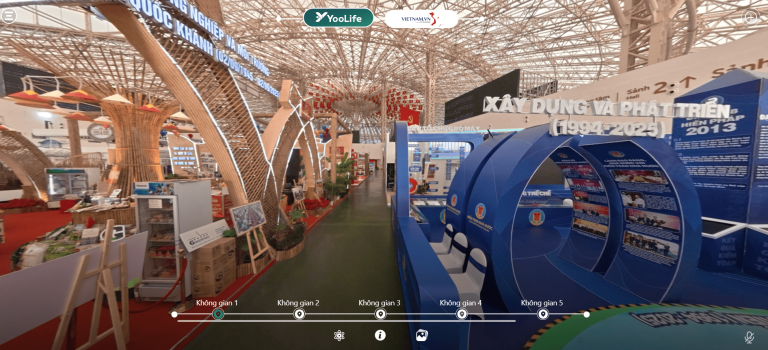 Khám phá không gian triển lãm kiểm toán nhà nước trên không gian số