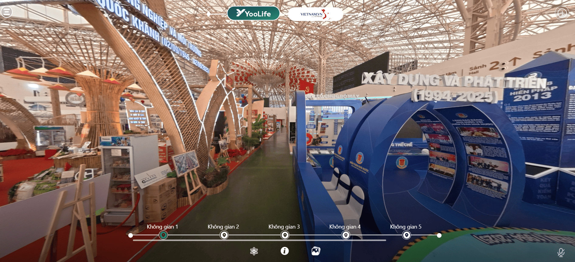 Khám phá không gian triển lãm kiểm toán nhà nước trên không gian số
