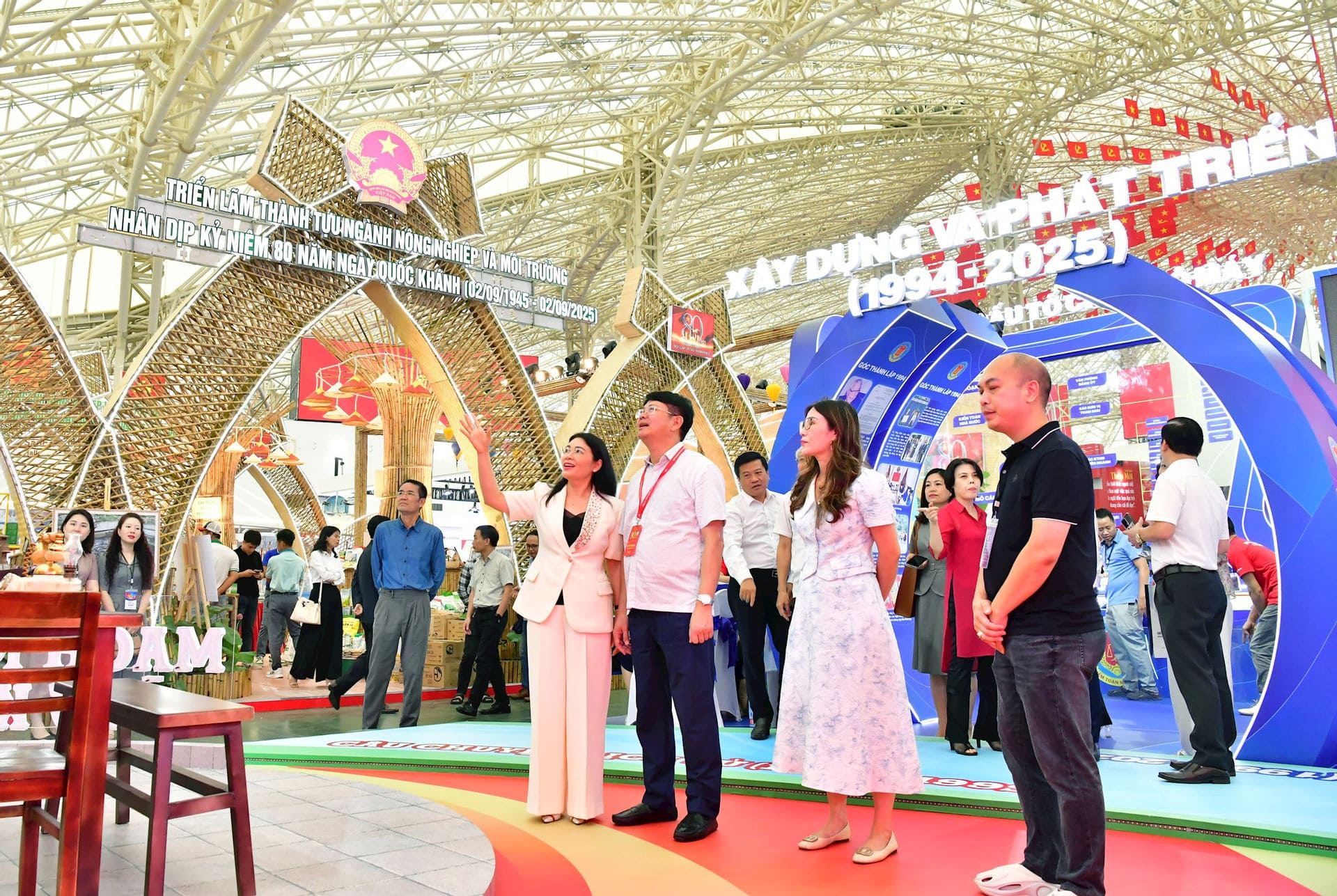 Ấn tượng mạnh mẽ tại không gian triển lãm Kiểm toán Nhà nước