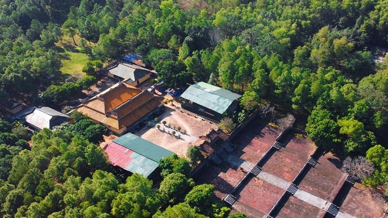 Kiến trúc đặc sắc của Lăng Thiệu Trị Huế