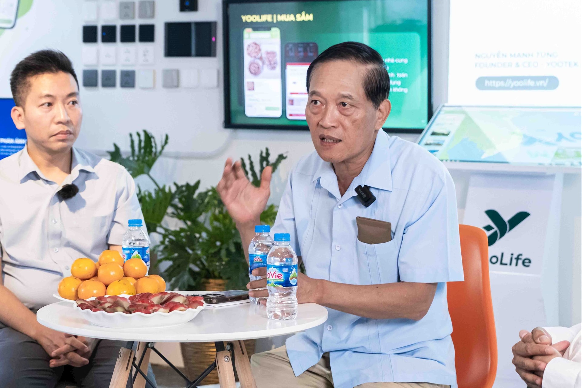 TS Trần Văn Tùng - Chủ tịch Hội Thông tin KH&CN Việt Nam chia sẻ bài học khởi nghiệp với công ty YooLife