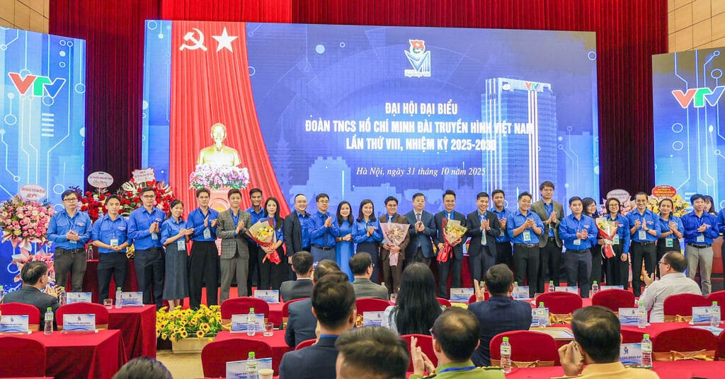 Đại hội Đại biểu Đoàn TNCS Hồ Chí Minh Đài Truyền hình Việt Nam lần thứ VIII, nhiệm kỳ 2025-2030.