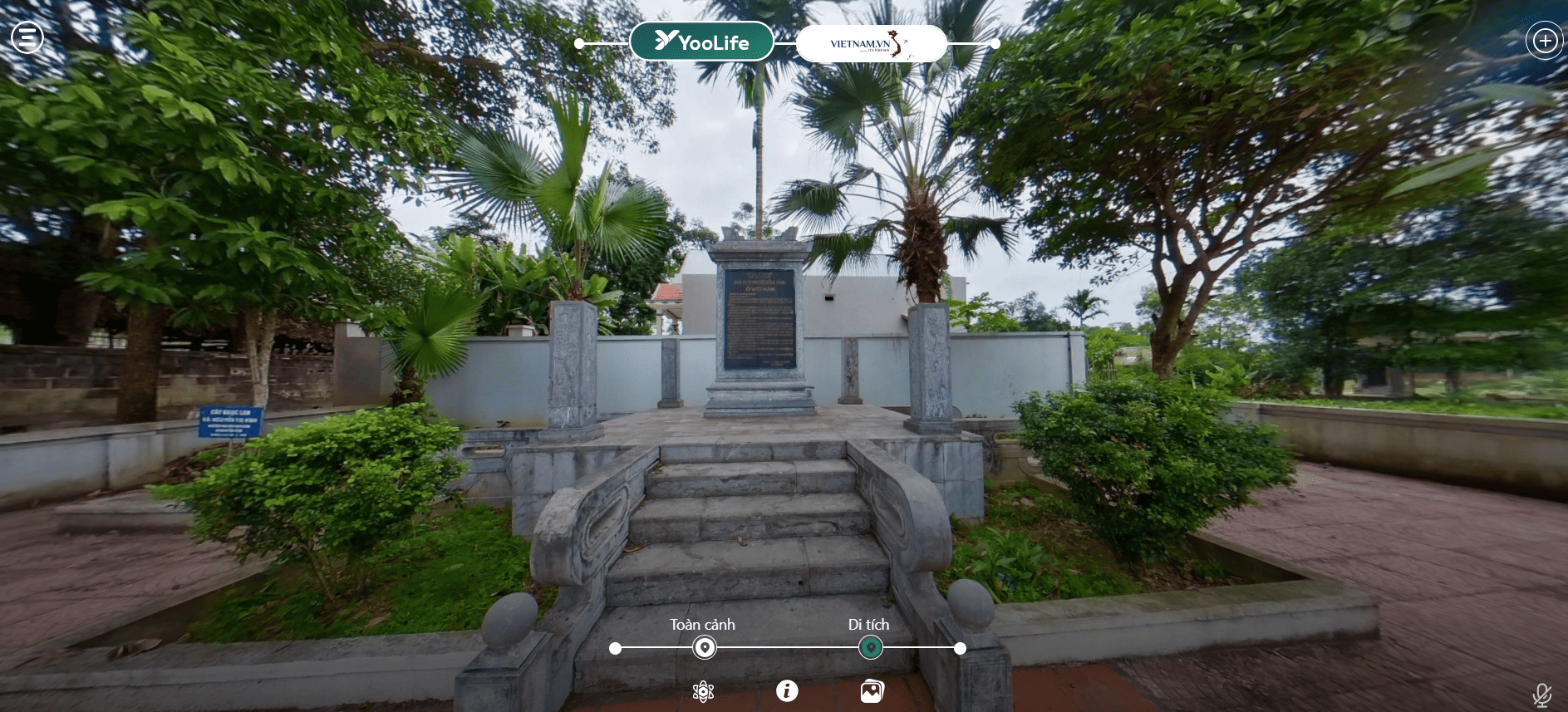 Không gian trưng bày và hiện vật tại di tích