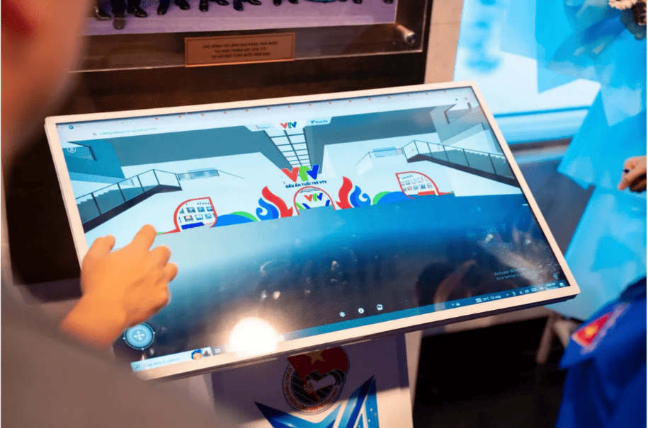 Triển lãm số "Dấu ấn tuổi trẻ VTV" gồm 5 phòng trưng bày chủ đề