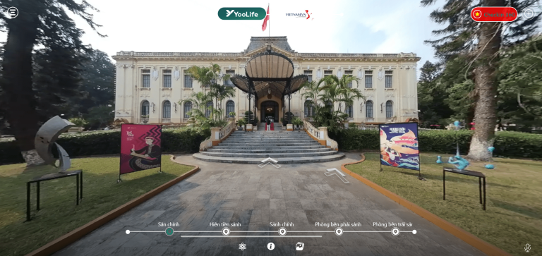 Khám phá Bắc Bộ Phủ trên không gian số YooLife