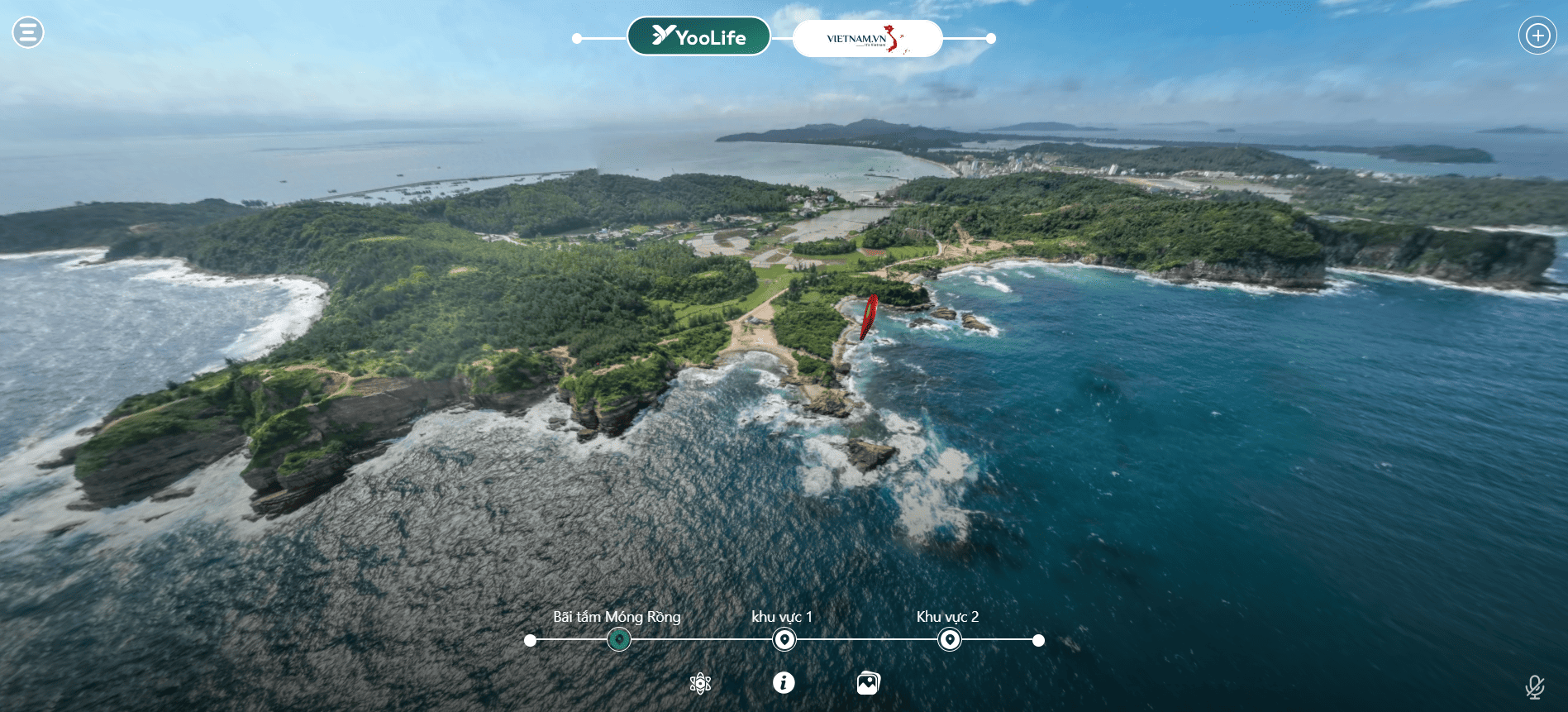 Khám phá bãi đá móng Rồng trên không gian số YooLife