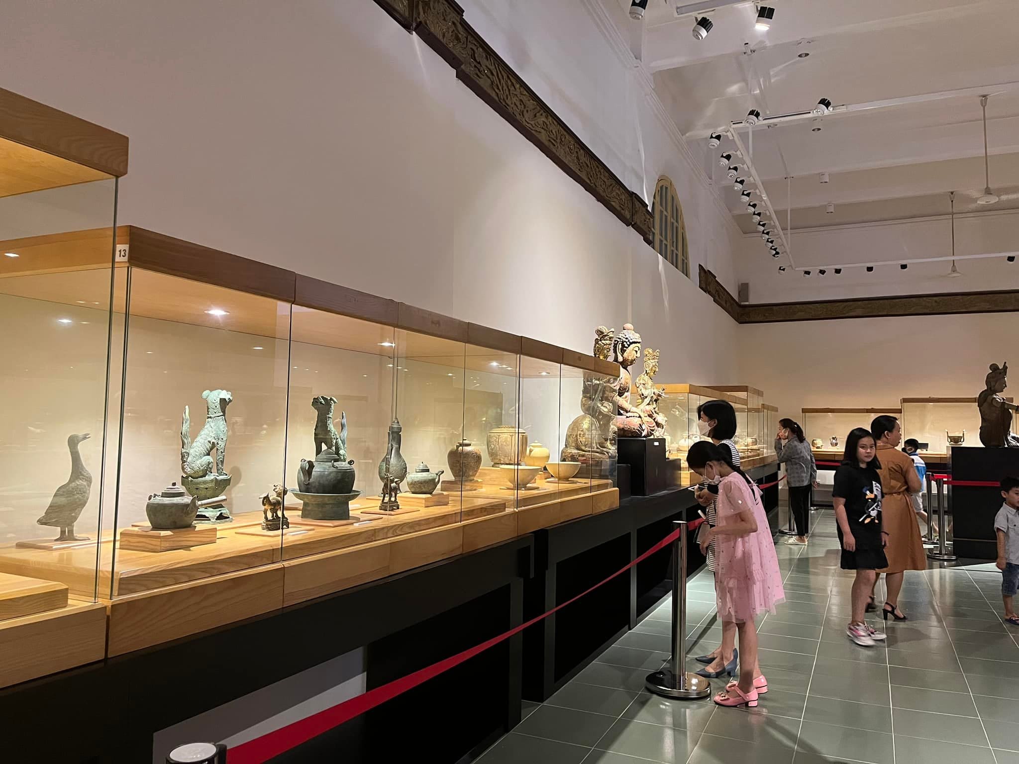 Khám phá không gian trưng bày phong phú