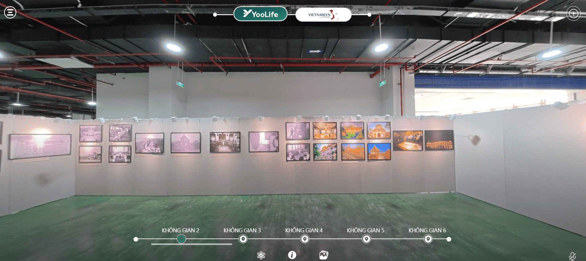 Không gian trưng bày – Bức tranh thu nhỏ về lịch sử dân tộc