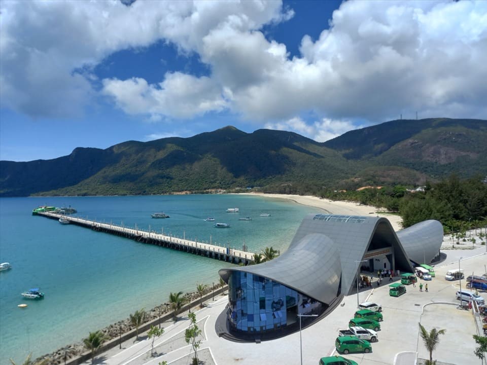 Bến cảng tàu khách mới nằm trong hệ thống cảng biển Côn Đảo