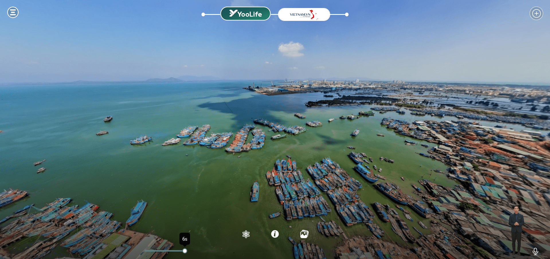 Trải nghiệm khám phá cảng Cầu Đá Vũng Tàu trên không gian số