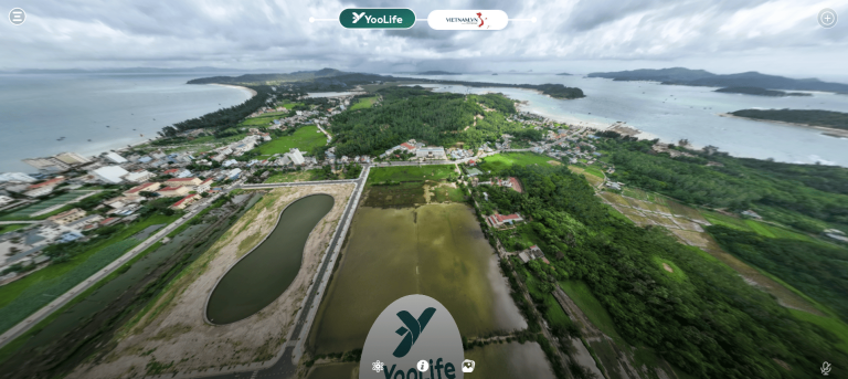 Khám phá di tích cánh đồng lúa trên không gian số YooLife