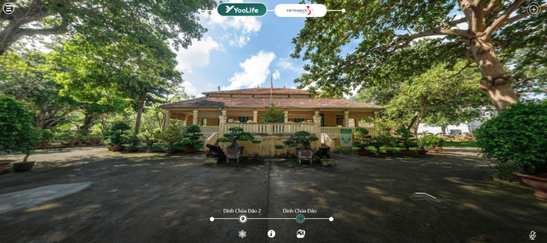 Chiêm ngưỡng Dinh chúa Đảo trên không gian số YooLife