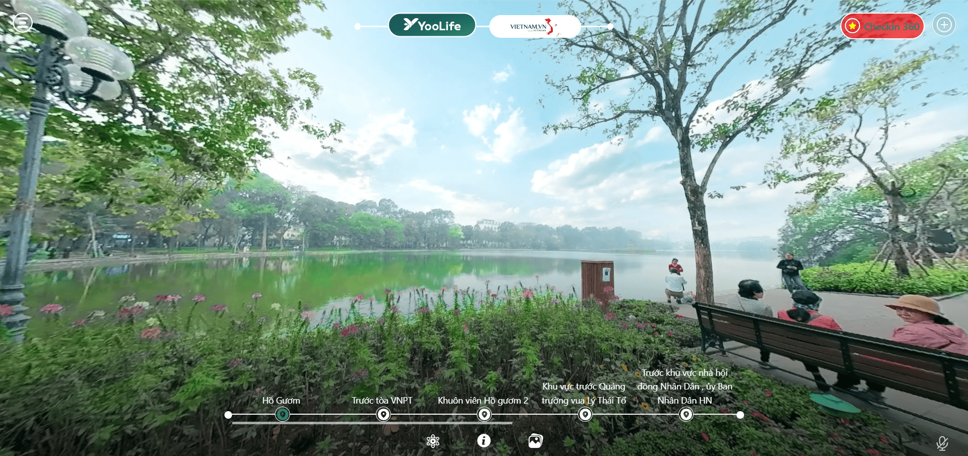 Khám phá Hồ Hoàn Kiếm trên không gian số YooLife