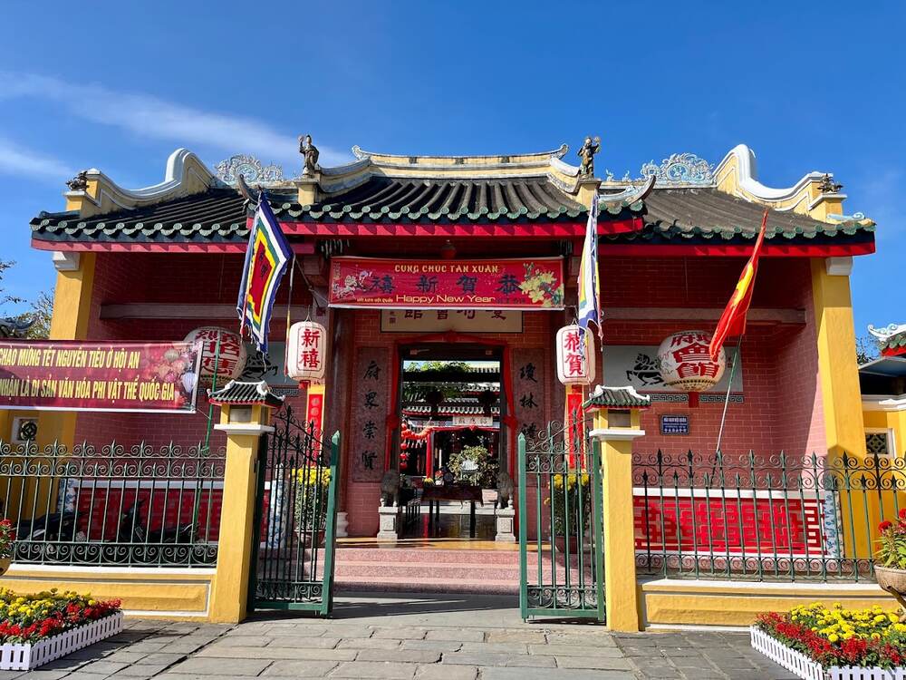 Công trình lưu giữ ký ức và tinh thần của cộng đồng người Hoa gốc Hải Nam trên Hội An