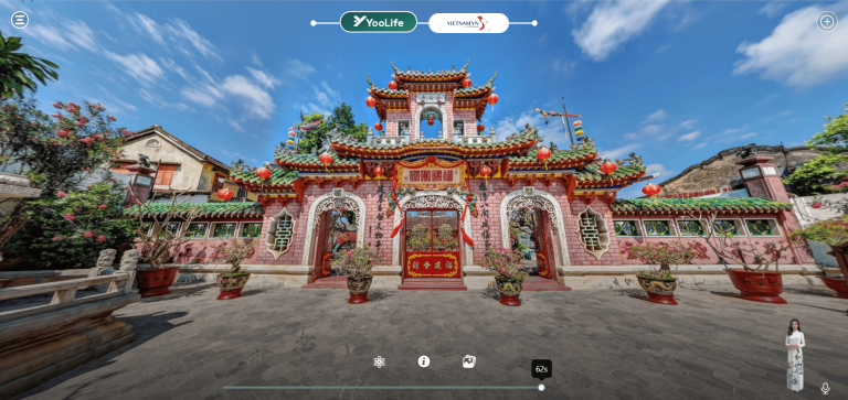 Khám phá không gian Hội quán Phúc Kiến qua YooLife