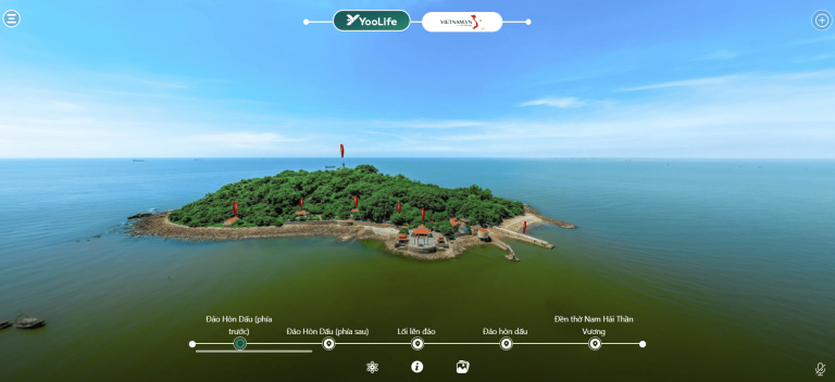 Khám phá đảo Hòn Dấu Hải Phòng trên không gian số YooLife
