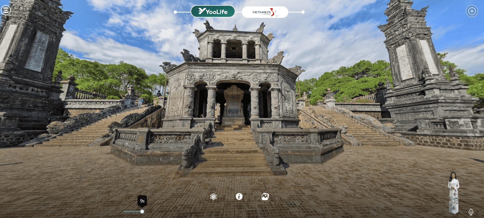 Khám phá lăng Khải Định trên không gian số YooLife