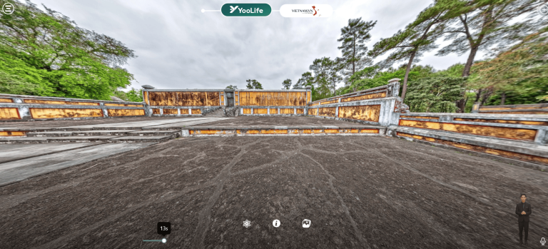 Chiêm ngưỡng lăng Gia Long trên không gian số YooLife