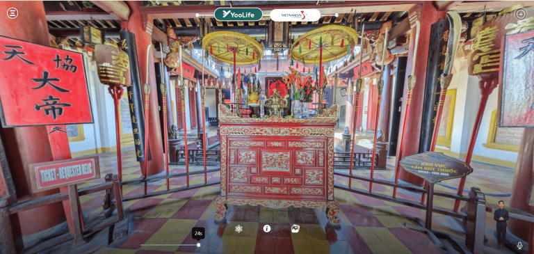 Khám phá Miếu Quan Công trên không gian YooLife