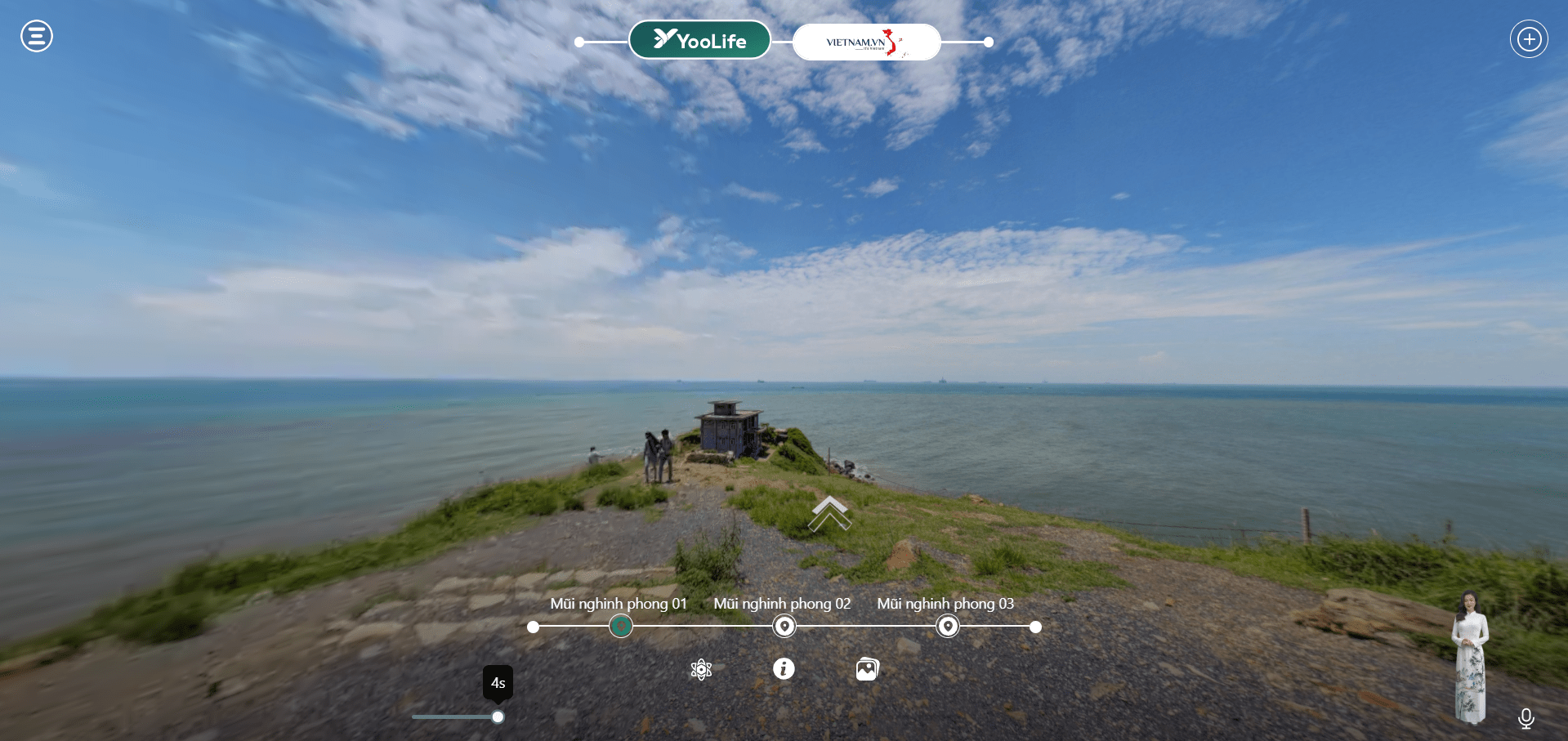 Tham quan – trải nghiệm tại Mũi Nghinh Phong trên không gian số YooLife