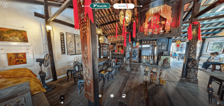 Khám phá không gian nhà cổ Phùng Hưng trên không gian số