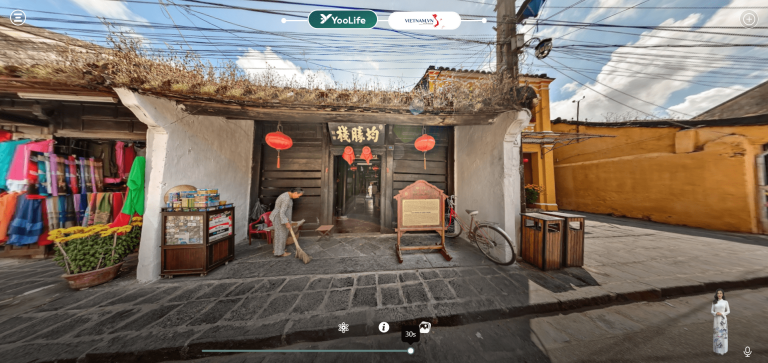 Không gian nhà cổ Quân Thắng trên nền tảng YooLife