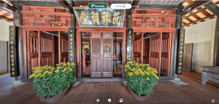 Trải nghiệm khám phá nhà cổ Tấn Ký trên không gian số