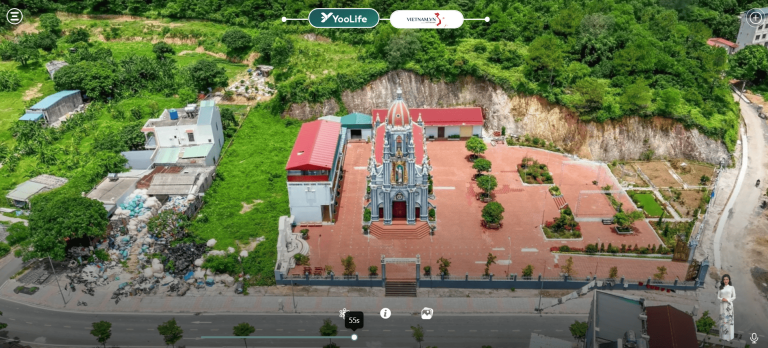Khám phá nhà thờ công giáo Cô Tô trên không gian số YooLife