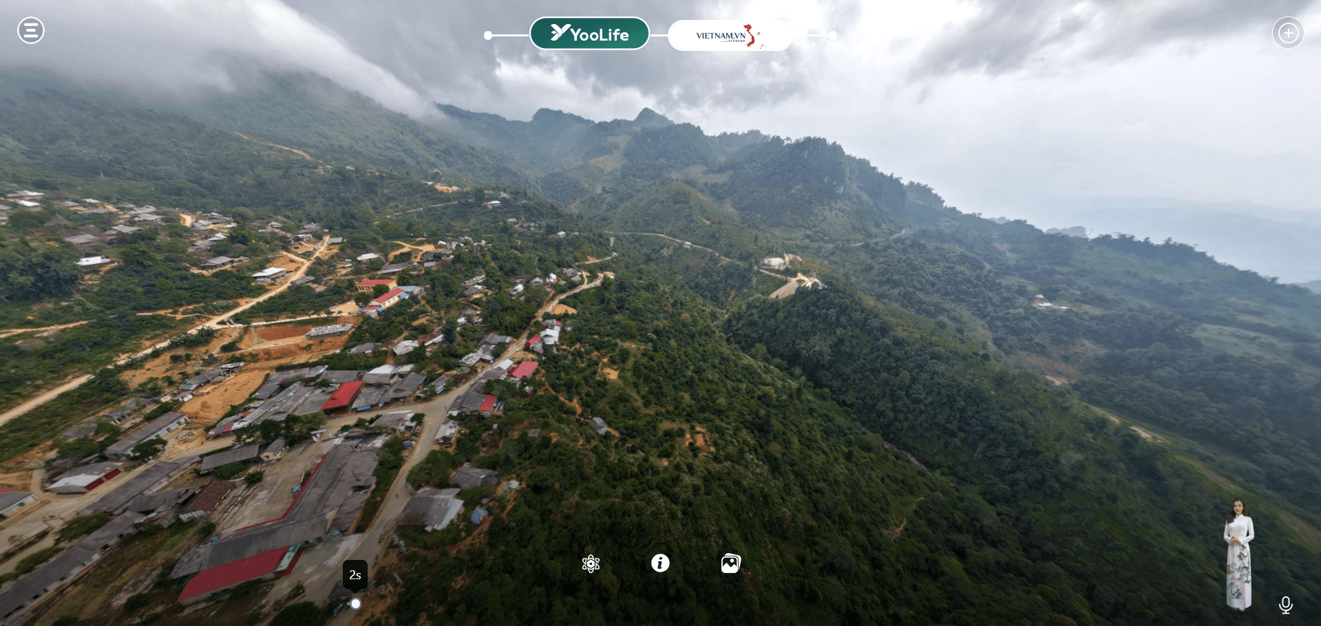 Khám phá Suối Giàng trên không gian số