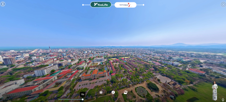 Khám phá thành phố qua lăng kính VR360 sống động