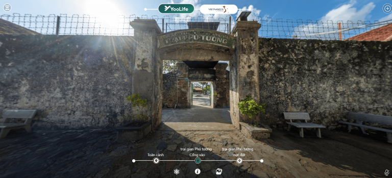 Chiêm ngưỡng trại giam Phú Cường trên không gian số YooLife