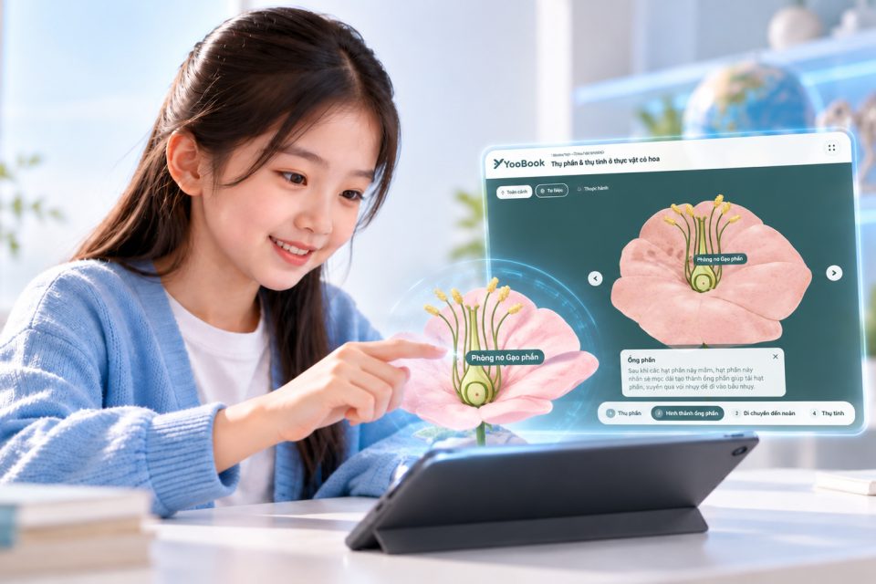 Công nghệ giáo dục 3D/XR giúp học sinh khám phá kiến thức trực quan và tương tác