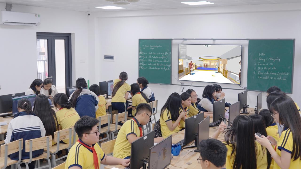 Xu hướng giáo dục với học liệu 3D trong lớp học