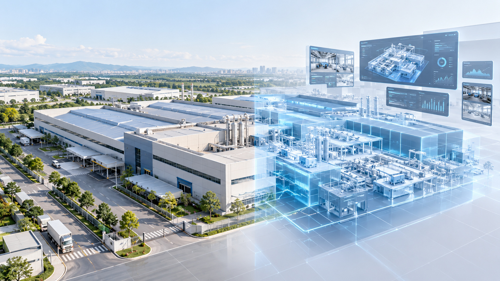 Digital Twin số hóa không gian thực thành mô hình số phục vụ mô phỏng và vận hành