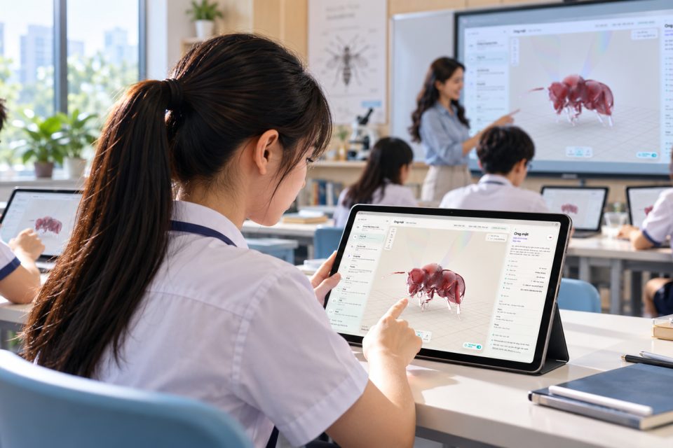 Immersive Learning kết hợp 3D-XR để tạo trải nghiệm học tập tương tác